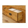 Farmhouse Country Oak Large Triple Oak Wardrobe - £200 OFF SUMMER SALE - 11