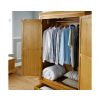 Farmhouse Country Oak Double Oak Wardrobe - £100 OFF FLASH SALE - 7