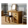 Farmhouse Country Oak Dressing Table / Desk - 10% OFF SUMMER SALE - 2