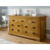 Farmhouse Country Oak 3 Over 4 Large Chest of Drawers - £140 OFF SUMMER SALE - 2