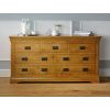 Farmhouse Country Oak 3 Over 4 Large Chest of Drawers - £140 OFF SUMMER SALE - 3