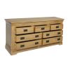 Farmhouse Country Oak 3 Over 4 Large Chest of Drawers - £140 OFF SUMMER SALE - 7
