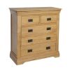 Farmhouse Country Oak 2 Over 3 Chest of Drawers - SUMMER SALE - 6
