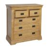 Farmhouse Country Oak 2 Over 3 Chest of Drawers - SUMMER SALE - 7