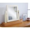 Farmhouse Country Oak Cream Painted Dressing Table Mirror - SUMMER MEGA DEAL - 2