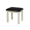 Farmhouse Country Oak Cream Painted Dressing Table Stool - SUMMER MEGA DEAL - 6