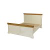 Farmhouse Country Oak Cream Painted 4ft 6 Inches Double Bed - SUMMER SALE - 3