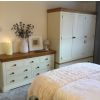Farmhouse Country Oak Cream Painted Triple Wardrobe - £200 OFF SUMMER SALE - 4