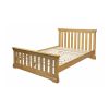 Farmhouse Country Oak Slatted 4ft 6 Inches Double Bed - SUMMER SALE - 5