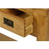 Farmhouse 3 Drawer Large Oak Console Table - £60 OFF SUMMER SALE - 12