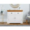 Farmhouse White Painted 100cm Assembled Oak Sideboard - 10% OFF SUMMER SALE - 4