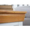 Farmhouse White Painted 2 Drawer Oak Bedside Table - £30 OFF FLASH SALE - 9