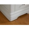 Farmhouse White Painted 5 Drawer Oak Tallboy Chest of Drawers - SUMMER SALE - 7