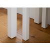Farmhouse White Painted Oak Single Dressing Table / Home Office Desk - 10% OFF SUMMER SALE - 11