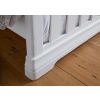 Farmhouse White Painted Slatted 4ft 6 Inches Oak Double Bed - SUMMER SALE - 7