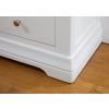 Farmhouse White Painted 2 Over 3 Oak Chest of Drawers - SUMMER SALE - 9