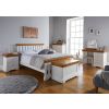 Farmhouse White Painted 2 Over 3 Oak Chest of Drawers - SUMMER SALE - 5