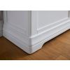 Farmhouse White Painted Large Oak Blanket Storage Box - 10% OFF SUMMER SALE - 12