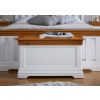 Farmhouse White Painted Oak Blanket Box - 10% OFF SUMMER SALE - 9