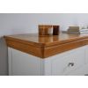 Farmhouse White Painted 3 Over 4 Oak Assembled Chest of Drawers - £140 OFF SUMMER SALE - 9