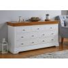 Farmhouse White Painted 3 Over 4 Oak Assembled Chest of Drawers - £140 OFF SUMMER SALE - 11