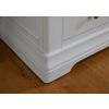 Farmhouse White Painted 3 Over 4 Oak Assembled Chest of Drawers - £140 OFF SUMMER SALE - 13