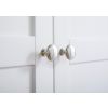 Farmhouse White Painted 2 Door Double Wardrobe with Drawer - £50 OFF FLASH SALE - 11