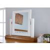 Farmhouse White Painted Oak Dressing Table Mirror - SUMMER MEGA DEAL - 2