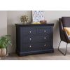 Toulouse Black Painted 2 Over 2 Assembled Chest of Drawers - £50 OFF SUMMER SALE - 2
