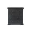 Toulouse Black Painted 2 Over 3 Chest of Bedroom Drawers - SUMMER SALE - 9
