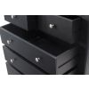 Toulouse Black Painted 2 Over 3 Chest of Bedroom Drawers - SUMMER SALE - 11