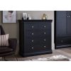 Toulouse Black Painted 2 Over 3 Chest of Bedroom Drawers - SUMMER SALE - 13