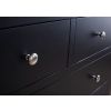 Toulouse Black Painted 2 Over 3 Chest of Bedroom Drawers - SUMMER SALE - 6