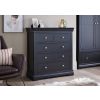 Toulouse Black Painted 2 Over 3 Chest of Bedroom Drawers - SUMMER SALE - 2