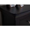 Toulouse Black Painted Large 3 Over 4 Fully Assembled Chest of Bedroom Drawers - £220 OFF SUMMER SALE - 7