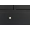 Toulouse Black Painted Large 3 Over 4 Fully Assembled Chest of Bedroom Drawers - £220 OFF SUMMER SALE - 13