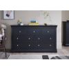 Toulouse Black Painted Grande 3 Over 4 Extra Large Chest of Drawers - £100 OFF FLASH SALE - 4