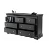 Toulouse Black Painted Grande 3 Over 4 Extra Large Chest of Drawers - £100 OFF FLASH SALE - 10