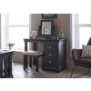 Toulouse Black Painted Single Pedestal Dressing Table - £50 OFF FLASH SALE - 3