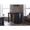 Toulouse Black Painted Single Pedestal Dressing Table - £50 OFF FLASH SALE - 2