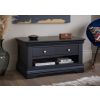 Toulouse Black Painted Coffee Table 1 Drawer - £40 OFF SUMMER SALE - 2