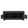 Toulouse Black Painted Large TV Unit 2 Doors and Shelf - SUMMER SALE - 8