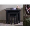 Toulouse Black Painted Fully Assembled Nest Of 3 Tables - SUMMER SALE - 3