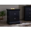 Toulouse Black Painted 2 Drawer Assembled Bedside Table - £30 OFF SUMMER SALE - 12