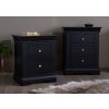 Toulouse Black Painted 2 Drawer Assembled Bedside Table - £30 OFF SUMMER SALE - 14