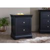 Toulouse Black Painted 2 Drawer Assembled Bedside Table - £30 OFF SUMMER SALE - 2