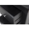 Toulouse Black Painted 2 Drawer Assembled Bedside Table - £30 OFF SUMMER SALE - 9