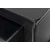 Toulouse Black Painted 2 Drawer Assembled Bedside Table - £30 OFF SUMMER SALE - 11