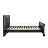 Toulouse Black Painted 4 foot 6 inches Slatted Double Bed - SUMMER SALE - 10