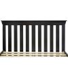 Toulouse Black Painted 4 foot 6 inches Slatted Double Bed - SUMMER SALE - 13